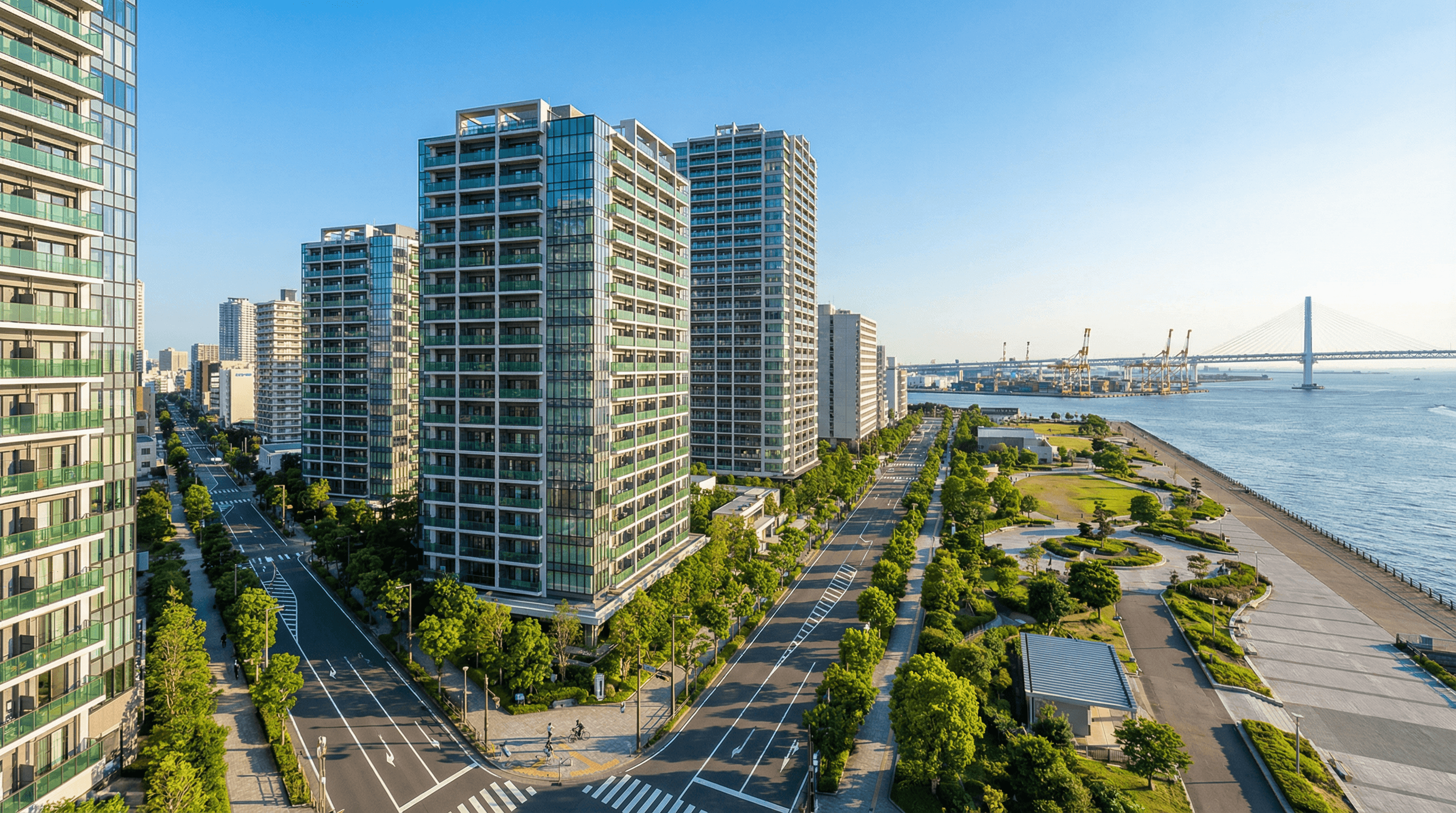 横浜・川崎エリアの街並み